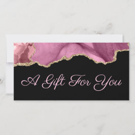 roze cadeaubon