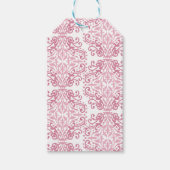 Roze  cadeaulabel (Voorkant)