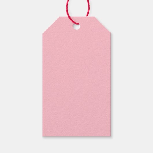Roze Cadeaulabel (Voorkant)