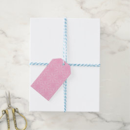 Roze Cadeaulabel