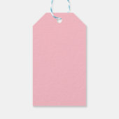 Roze Cadeaulabel (Achterkant)