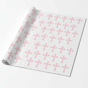 Roze cadeauomslag voor crosscadeaus cadeaupapier