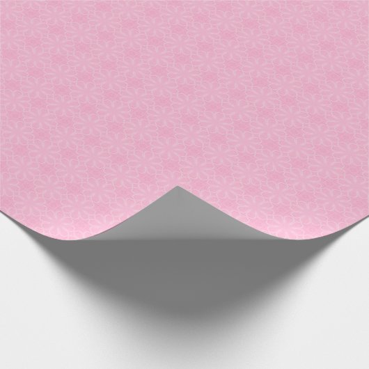 Roze Cadeaupapier (Hoek)