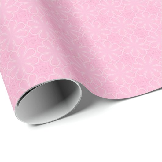Roze Cadeaupapier (Rol Hoek)