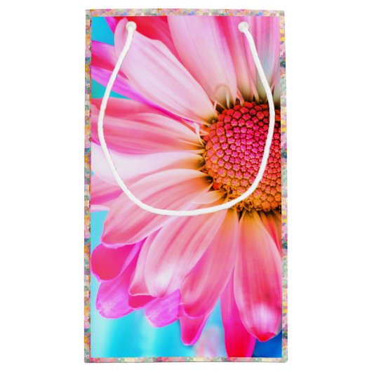 Roze cadeautas voor daisy en polka dot (Achterkant)