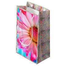 Roze cadeautas voor daisy en polka dot