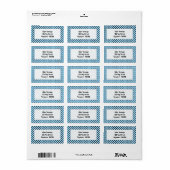 Roze Cadillac en Red Cadillac Etiket (Full Sheet)