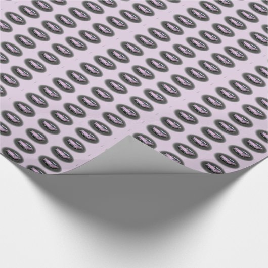 Roze Cadillac Flash Cadeaupapier (Hoek)