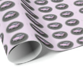 Roze Cadillac Flash Cadeaupapier (Rol Hoek)