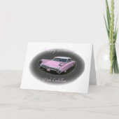 Roze Cadillac Flash Kaart (Voorkant)