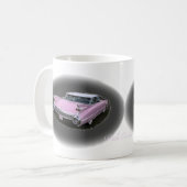 Roze Cadillac Flash Koffiemok (Voorkant links)