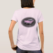 Roze Cadillac Flash T-shirt (Achterkant)