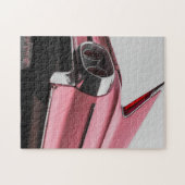 Roze Cadillac Legpuzzel (Horizontaal)