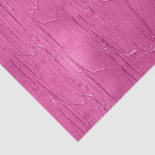 Roze Cake Frosting Chic Verjaardag Tissuepapier (Detail)