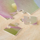 Roze Calla Lelies Legpuzzel (Zijkant)