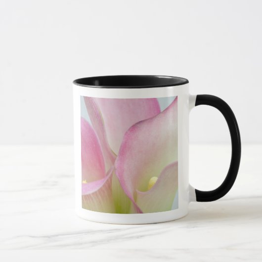 Roze Calla Lelies Mok (Rechts)