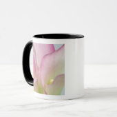 Roze Calla Lelies Mok (Voorkant links)