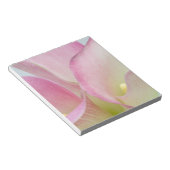 Roze Calla Lelies Notitieblok (Schuin)