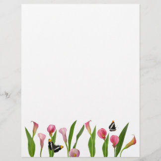 Roze Calla Lilies