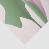 Roze Calla Lily Floral ontkoppeling Tissuepapier (Detail)