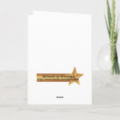 Roze Calla Lily Floral Wenskaart Kaart (Achterkant)