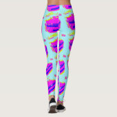Roze Camaro ZL1 Leggings (Achterkant)