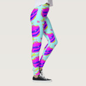 Roze Camaro ZL1 Leggings (Rechts)