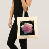 Roze Camelia Tote Bag (Voorkant (product))
