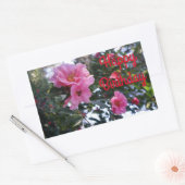 Roze Camellia #2 Happy Birthday Stickers (Envelop)