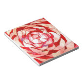 Roze Camellia abstract kunstschilderij Notitieblok (Schuin)