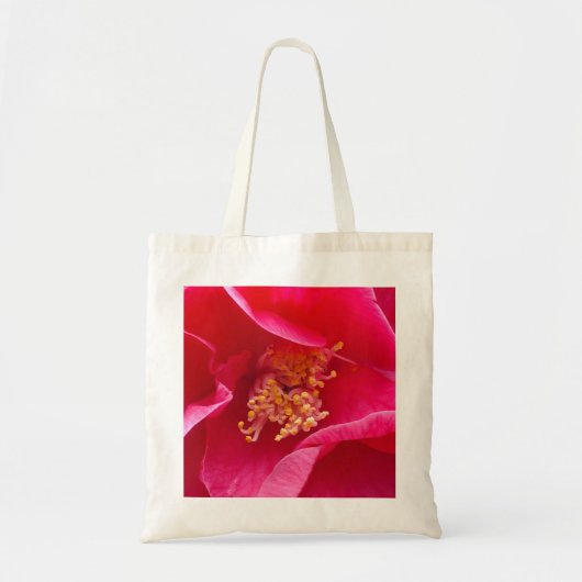 Roze Camellia Bag Tote Bag (Voorkant)