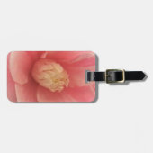 Roze Camellia Bagagelabel (Voorkant horizontaal)