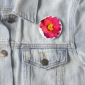 roze camellia bloem ronde button 5,7 cm (In situ)