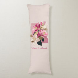 Roze Camellia Bloom Body Pillow Lichaamskussen