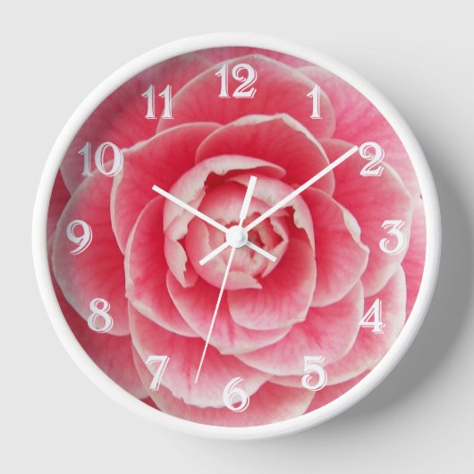 Roze Camellia Bloom Floral (Voorkant)