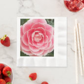 Roze Camellia Bloom Floral Servet (Insitu)