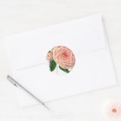 Roze Camellia Envelope Seal Stickers (Envelop)