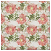 Roze Camellia Floral Pattern Fabric Stof (Swatch)