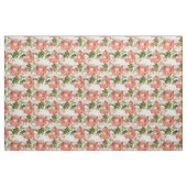 Roze Camellia Floral Pattern Fabric Stof (Fat Quarter)
