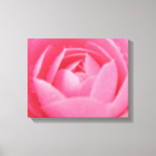 Roze Camellia Flower Canvas afdrukken (Voorkant)