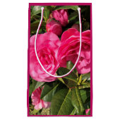 Roze Camellia Klein Cadeauzakje (Voorkant)