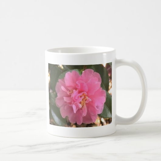 Roze Camellia Koffiemok (Rechts)