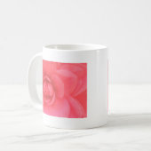 Roze Camellia Koffiemok (Voorkant links)