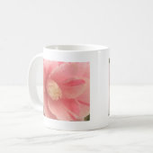 Roze Camellia Koffiemok (Voorkant links)