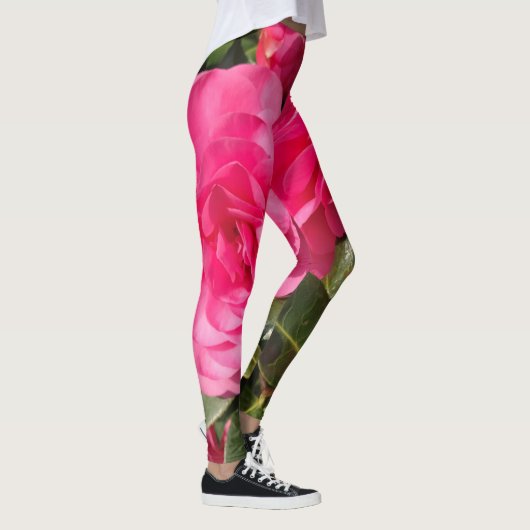 Roze Camellia Leggings (Rechts)