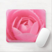 Roze Camellia Mousepad Muismat (Met muis)