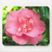 Roze Camellia Mousepad Muismat (Voorkant)