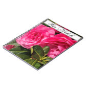 Roze Camellia  Notitieboek (Linkerzijde)