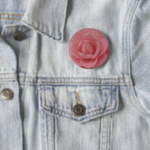 Roze Camellia Ronde Button 5,7 Cm (In situ)