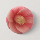 Roze Camellia Ronde Button 5,7 Cm (Voorkant)